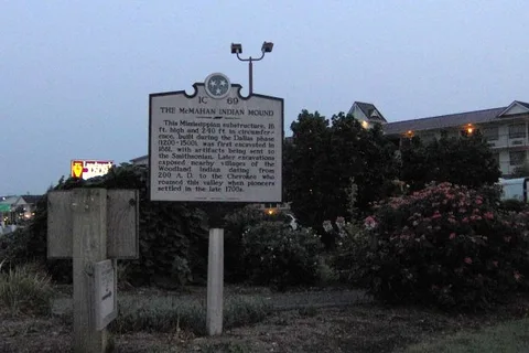 Photograph of The McMahan Indian Mound