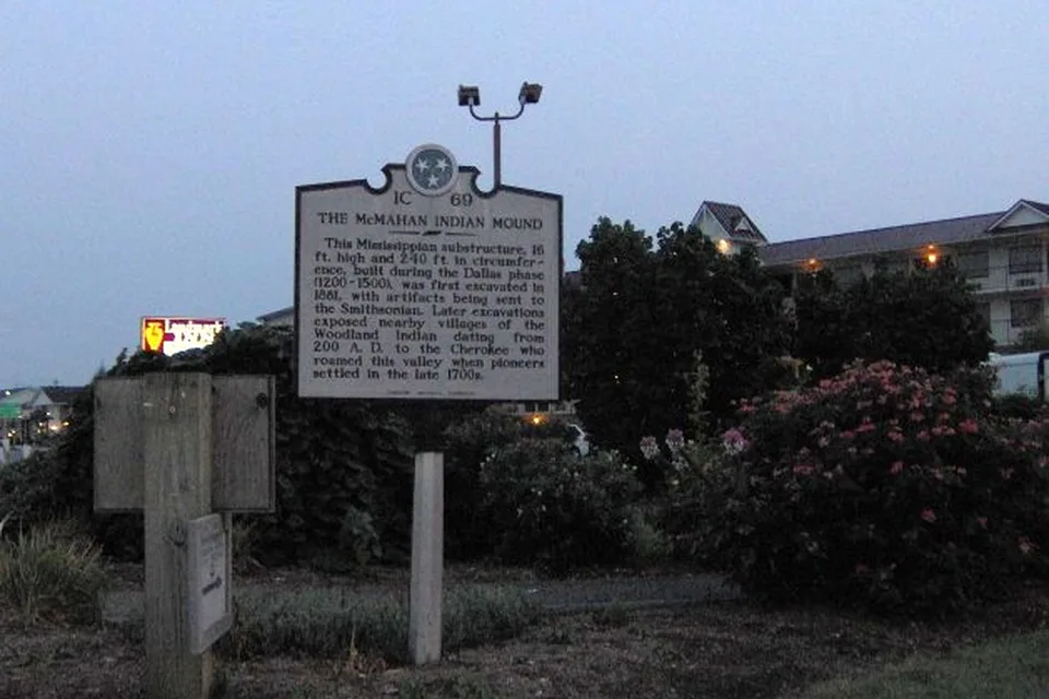 Photograph of The McMahan Indian Mound